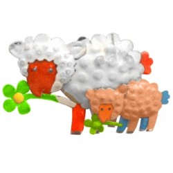 Magnet Mouton et agneau - 9970